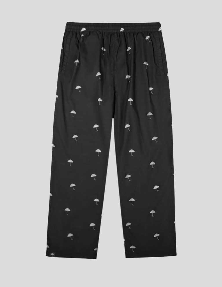 Pantalon HÉLAS allover pyjama pant black